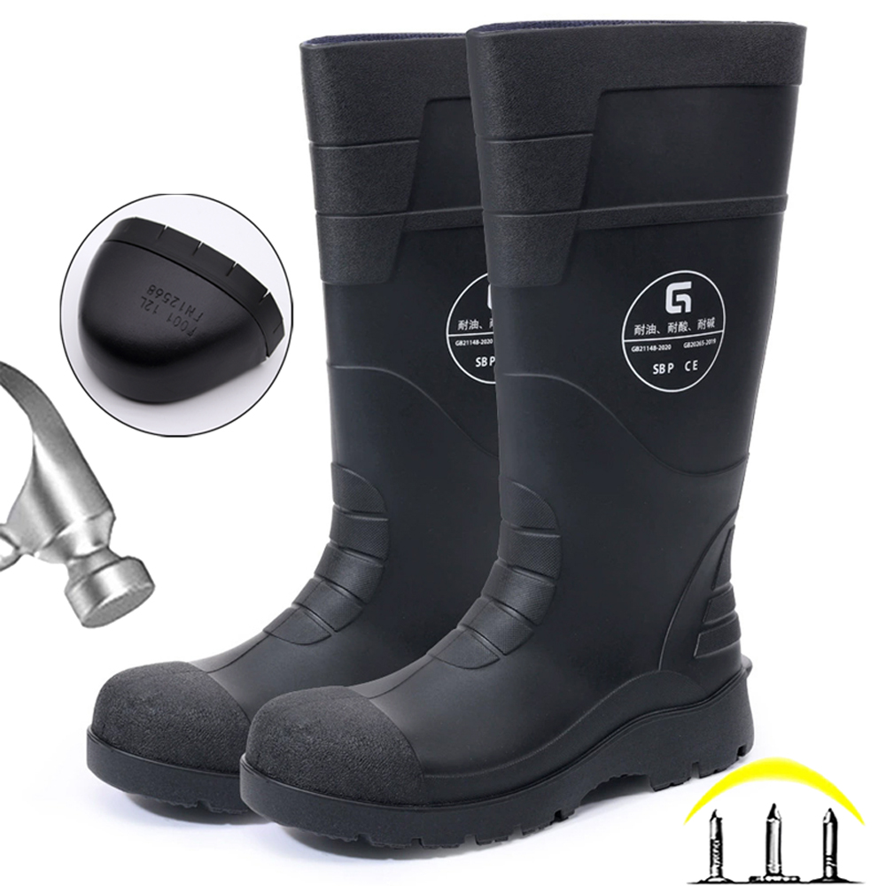Waterproof Men Mining Boots Wo - огляд і ціна Men'S Shoes Water Resistant