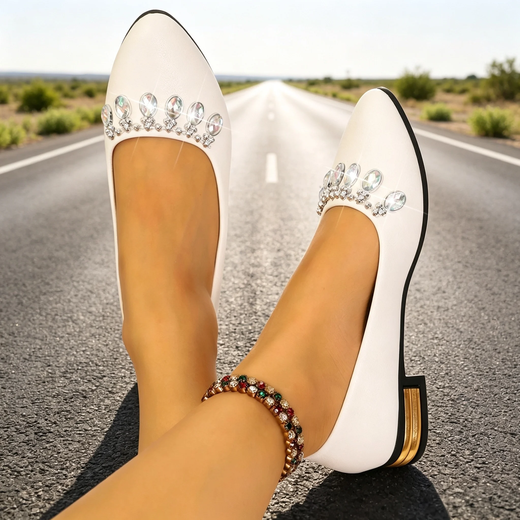 Women Flats Pointed Toe Ballet - огляд і ціна Men'S Shoes Hoka Sale