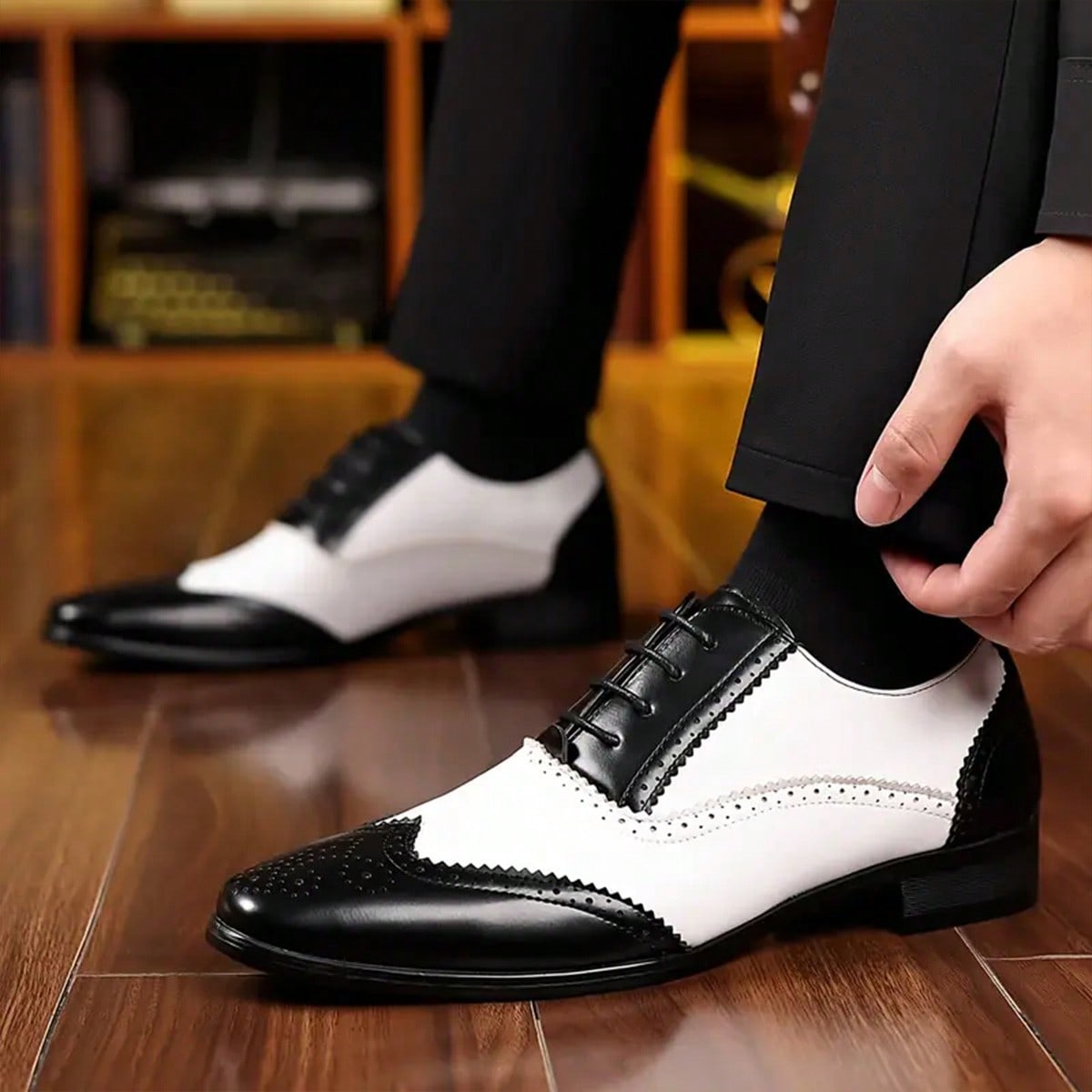 Men’s Lace‑Up Business Dress S - огляд і ціна Men'S Shoes Smart